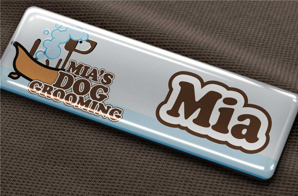 Magnetic Name Badges Australia Mias Dog Grooming