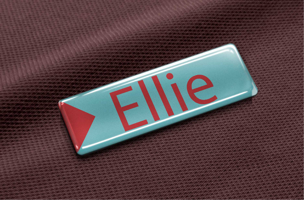 Magnetic Name Tags Slim Feed Ellie