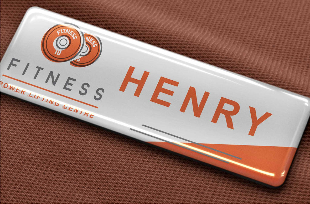Name Badges Perth Fitness Power Henry
